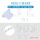 JST SH SMT 1.0mm Pitch 4 Pin JST Connector Kit JST SH SMT 1.0mm Pitch 4 Pin JST Connector Kit