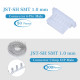 JST SH SMT 1.0mm Pitch 6 Pin JST Connector Kit JST SH SMT 1.0mm Pitch 6 Pin JST Connector Kit