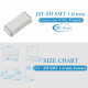 JST SH SMT 1.0mm Pitch 8 Pin JST Connector Kit JST SH SMT 1.0mm Pitch 8 Pin JST Connector Kit