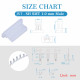 JST SH SMT 1.0mm Pitch 8 Pin JST Connector Kit JST SH SMT 1.0mm Pitch 8 Pin JST Connector Kit