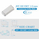 JST SH SMT 1.0mm Pitch 8 Pin JST Connector Kit JST SH SMT 1.0mm Pitch 8 Pin JST Connector Kit
