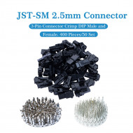 JST SM 2.5 mm 3-Pin Connector Kit