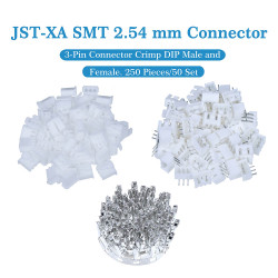 JST XA SMT 2.54 mm 3-Pin Connector Kit
