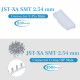 JST XA SMT 2.54 mm 9-Pin Connector Kit JST XA SMT 2.54 mm 9-Pin Connector Kit