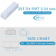 JST XA SMT 2.54 mm 9-Pin Connector Kit JST XA SMT 2.54 mm 9-Pin Connector Kit