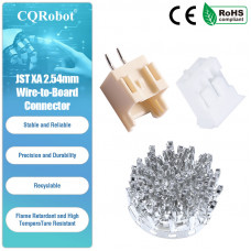 JST XA 2.54 mm 2-Pin Connector (100 Sets/400 Pieces)