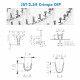 JST XH - 2 / 3 / 4 Pin Connector Kit