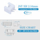JST XH 2.54 mm 2-Pin Connector Kit JST XH 2.54 mm 2-Pin Connector Kit