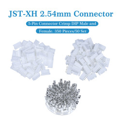 JST XH 2.54 mm 5-Pin Connector Kit