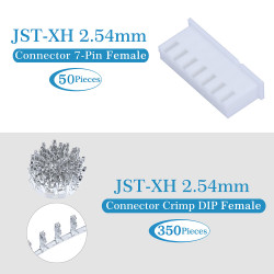 JST XH 2.54 mm 7-Pin Connector Kit