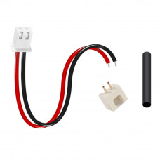 JST 2.54 mm XH 2-Pin Connector Cable (25 Sets/75 Pieces)