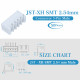 JST XH SMT 2.54 mm 5-Pin Connector Kit JST XH SMT 2.54 mm 5-Pin Connector Kit