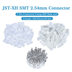 JST XH SMT 2.54 mm 5-Pin Connector Kit