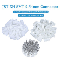 JST XH SMT 2.54 mm 6-Pin Connector Kit