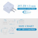 JST ZH 1.5 mm 2-Pin Connector Kit JST ZH 1.5 mm 2-Pin Connector Kit
