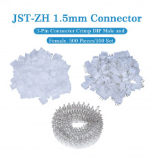JST ZH 1.5 mm 3-Pin Connector Kit JST ZH 1.5 mm 3-Pin Connector Kit