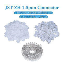 JST ZH 1.5 mm 3-Pin Connector Kit