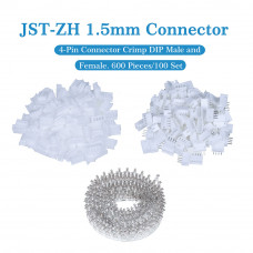 JST ZH 1.5 mm 4-Pin Connector Kit