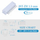 JST ZH 1.5 mm 9-Pin Connector Kit JST ZH 1.5 mm 9-Pin Connector Kit