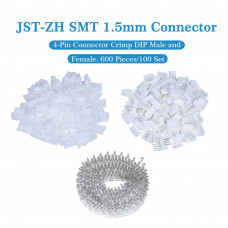 JST ZH 1.5 mm SMT 4-Pin Connector Kit