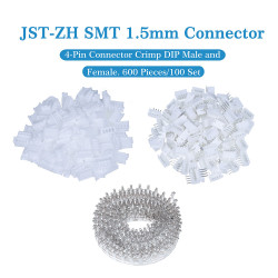 JST ZH 1.5 mm SMT 4-Pin Connector Kit