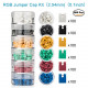 Standard Computer Jumper Caps Header Pin Shunt Short Circuit 2-Pin Standard Computer Jumper Caps Header Pin Shunt Short Circuit 2-Pin