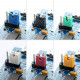 Standard Computer Jumper Caps Header Pin Shunt Short Circuit 2-Pin Standard Computer Jumper Caps Header Pin Shunt Short Circuit 2-Pin