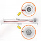 Atomization Sensor with Housing Atomization Sensor with Housing