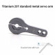 25T Servo Metal Arm - Titanium Color (with Allen Wrench) 25T Servo Metal Arm - Titanium Color (with Allen Wrench)