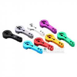 25T Servo Metal Arm - Black (with Allen Wrench)