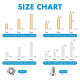 M3 Fastening Kit, Male Female Hex Brass/Nylon Spacer Standoff. (660 Pieces) M3 Fastening Kit, Male Female Hex Brass/Nylon Spacer Standoff. (660 Pieces)