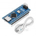 Nano V3.0 Development Board CH340 Blue USB Cable 1m