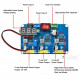 Adjustable 5V/3.3V Multiple Output Power Supply Module with Digital Display