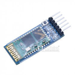 Bluetooth Module With Baseboard HC-05 (6-Pin) Master-Slave Integrated With Buttons/Compatibility Board