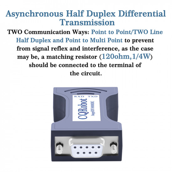 Passive RS232 to RS485 Converter Adapter