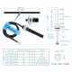 Contact Multi-point Photoelectric Liquid Level Sensor Contact Multi-point Photoelectric Liquid Level Sensor