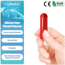 Red Silicone End Caps M5*13mm (100pcs) 