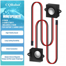 Passive Mini Speaker 4Ω 3W, DuPont 2.54mm Interface.
