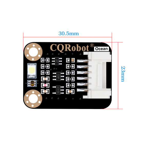 Ocean: TCS34725FN RGB Color Sensor for Raspberry Pi, Arduino and STM32.