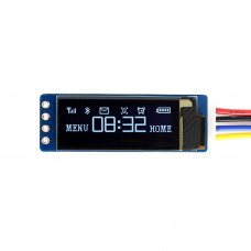 128x32, General 0.91 inch OLED display Module