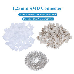 1.25mm Pitch 3 Pin SMD Connector Kit
