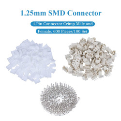 1.25mm Pitch 4 Pin SMD Connector Kit