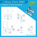 1.25mm Pitch 5 Pin SMD Connector Kit