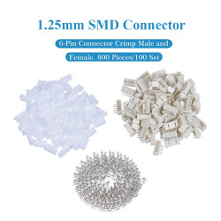 1.25mm Pitch 6 Pin SMD Connector Kit