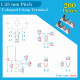 1.25mm Pitch 2 Pin Connector Kit 1.25mm Pitch 2 Pin Connector Kit