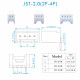 JST HY SMD - 2 / 3 / 4 Pin Connector Kit JST HY SMD - 2 / 3 / 4 Pin Connector Kit