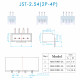 JST XHB SMD - 2 / 3 / 4 Pin Connector Kit JST XHB SMD - 2 / 3 / 4 Pin Connector Kit