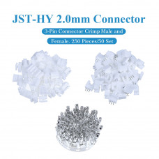 JST HY 2.0 mm 3-Pin Connector Kit