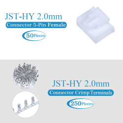 JST HY 2.0 mm 5-Pin Connector Kit