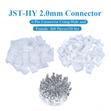 JST HY 2.0 mm 6-Pin Connector Kit